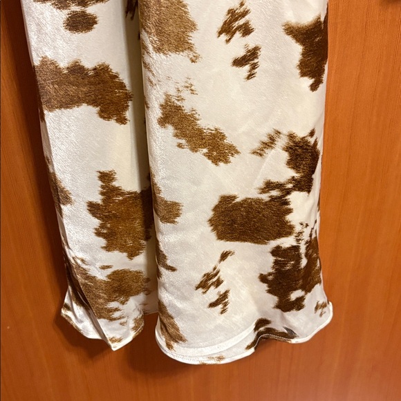 Zara Satin Cow Dress - Picture 5 of 5